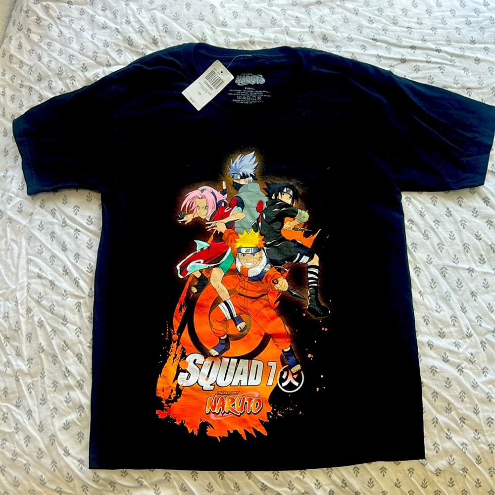 New With Tags - x-Small Naruto - Shonen Jump - Manga T-shirt